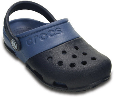Crocs Boys Slip-on Clogs(Blue, Black
