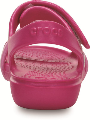

Crocs Girls Sports Sandals, Neon magenta/carnation