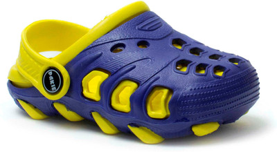 

Phedarus Boys Sling Back Clogs(Blue, Blue & yellow