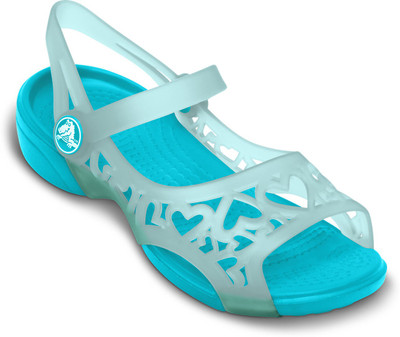

Crocs Girls Slip-on Sports Sandals(Blue, Black