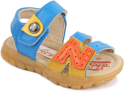 

N Five Boys & Girls Buckle Flats(Blue