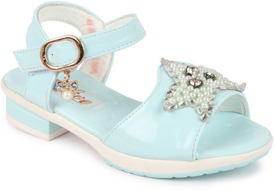 

N Five Girls Buckle Strappy Sandals(Blue