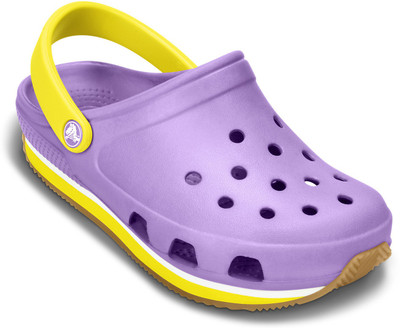 

Crocs Girls Slip-on Clogs(Purple, Black
