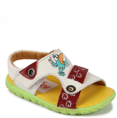

N Five Boys & Girls Buckle Strappy Sandals(White