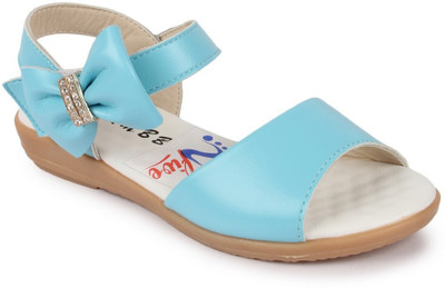 

N Five Girls Buckle Strappy Sandals(Blue