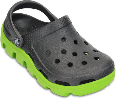 

Crocs Boys Slip-on Clogs(Grey, Black