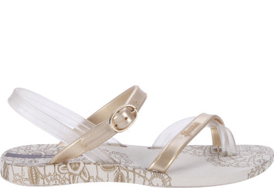 

Ipanema Girls Buckle Strappy Sandals(Beige, Beige-clear-gold