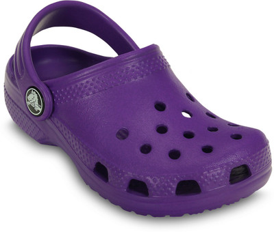 

Crocs Boys & Girls Slip-on Clogs(Purple, Black