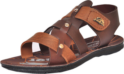 

GRAS Boys & Girls Sling Back Flats(Brown, Multicolor