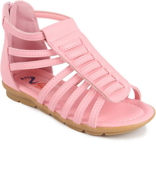 

N Five Girls Buckle Strappy Sandals(Pink