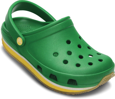 

Crocs Girls Slip-on Clogs(Green, Black