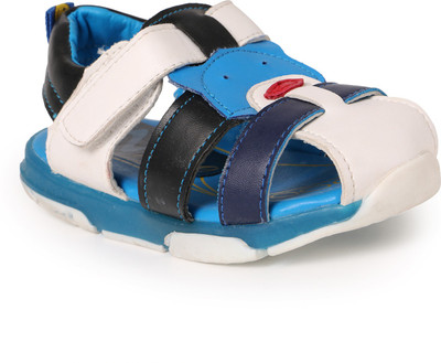 

N Five Boys Buckle Flats(Multicolor, Blue & white