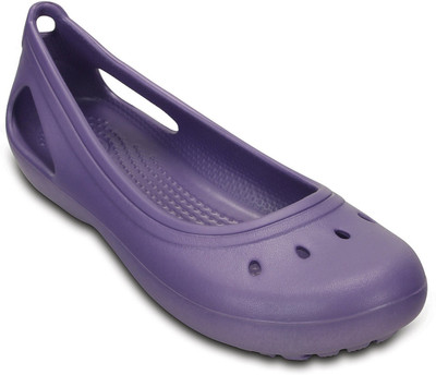 

Crocs Girls Slip-on Flats(Purple, Black