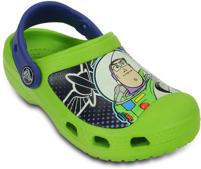 

Crocs Boys Slip-on Clogs(Green, Black