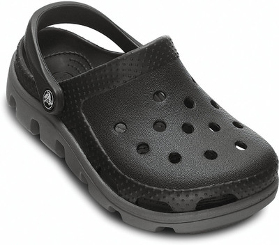 

Crocs Girls Slip-on Clogs(Black, Black/charcoal