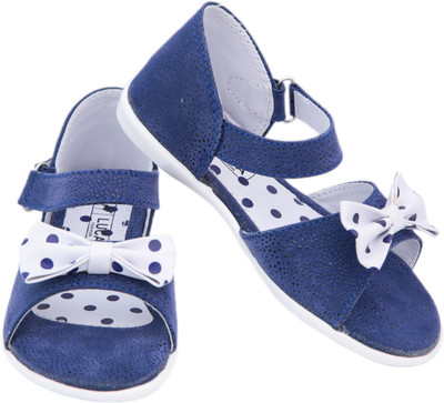 

Luca Fashion Girls Buckle Strappy Sandals(Blue