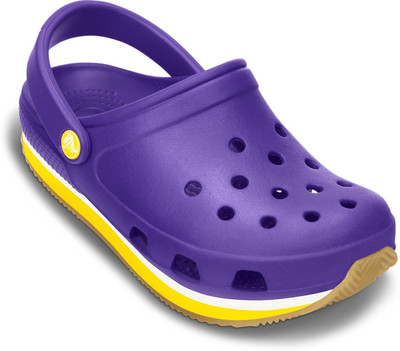 

Crocs Girls Slip-on Clogs(Purple, Black
