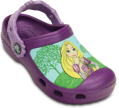 

Crocs Girls Slip-on Clogs(Purple, Amethyst/iris