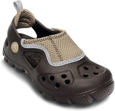 

Crocs Boys Slip-on Sports Sandals(Brown, Black