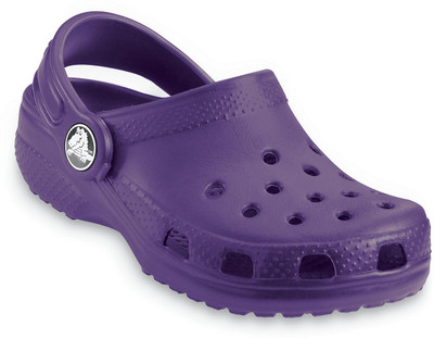 

Crocs Girls Slip-on Clogs(Purple, Black