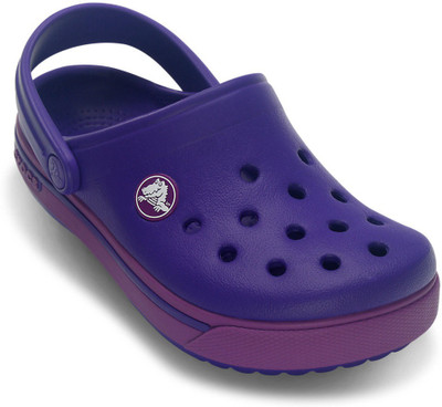 

Crocs Girls Slip-on Clogs(Purple, Black