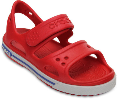 

Crocs Boys Slip-on Sports Sandals(Red, Black