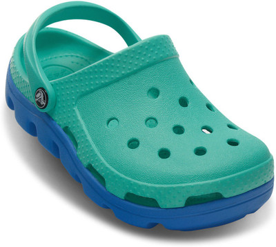 

Crocs Girls Slip-on Clogs(Green, Island green/ocean