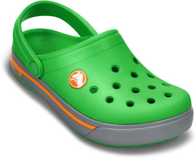 

Crocs Girls Slip-on Clogs(Green, Black