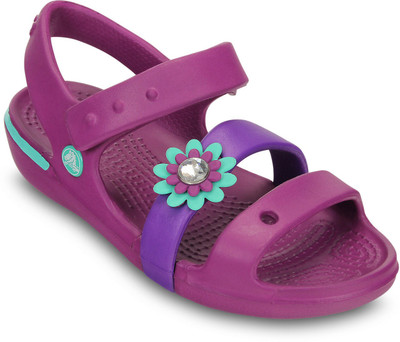 

Crocs Girls Slip-on Sports Sandals(Purple