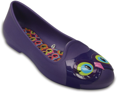 

Crocs Girls Slip-on Flats(Purple, Black