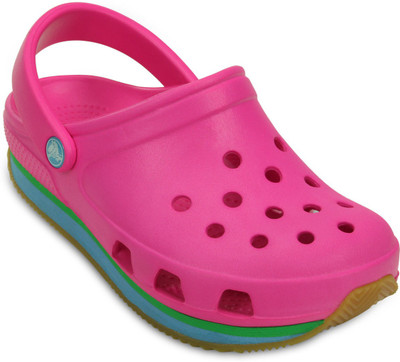Crocs Girls Mule(Slip ons, Black