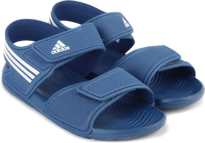 

ADIDAS Boys & Girls Sports Sandals, Eqtblu/ftwwht/ftwwht