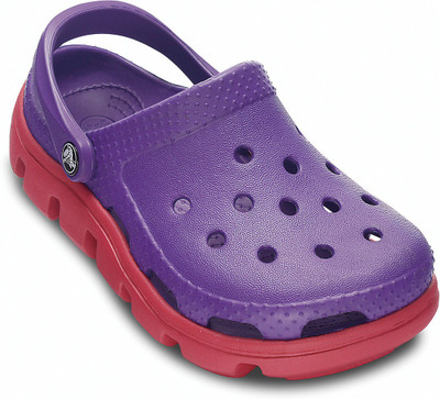 

Crocs Girls Slip-on Clogs(Purple, Black
