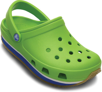 

Crocs Girls Slip-on Clogs(Green, Black