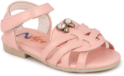 

N Five Girls Buckle Flats(Pink