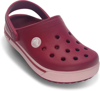 

Crocs Boys Slip-on Clogs(Red, Pomegranate/petal pink
