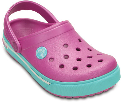 

Crocs Girls Slip-on Clogs(Purple, Black