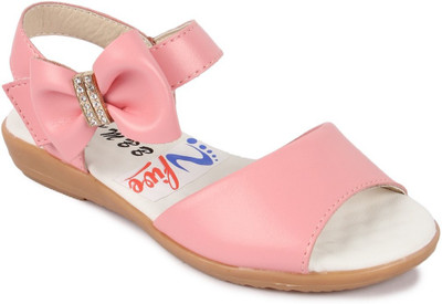 

N Five Girls Buckle Strappy Sandals(Pink