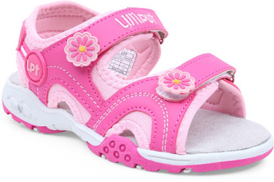 

Lilliput Girls Sling Back Flats(Pink, Dark pink