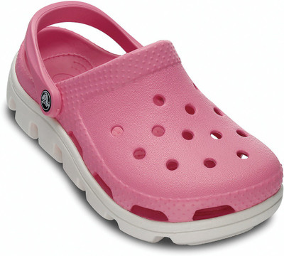 

Crocs Girls Slip-on Clogs(Pink, Pink lemonade/oyster