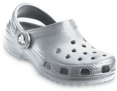 

Crocs Boys & Girls Slip-on Clogs(Silver, Black