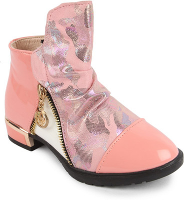 

N Five Girls Buckle Flats(Pink
