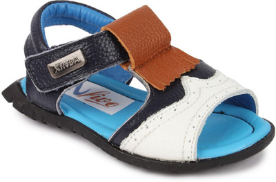 

N Five Boys & Girls Buckle Strappy Sandals(Blue