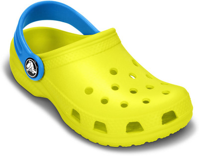 

Crocs Boys & Girls Slip-on Clogs(Yellow, Citrus/ocean
