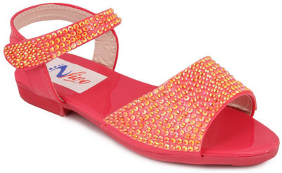 

N Five Girls Buckle Flats(Orange