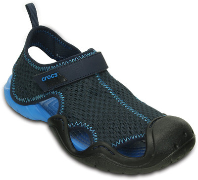 

Crocs Boys Slip-on Sports Sandals(Blue, Black