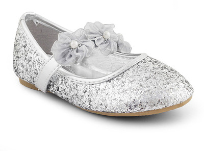 

KITTENS Girls Slip-on Ballerinas(Silver