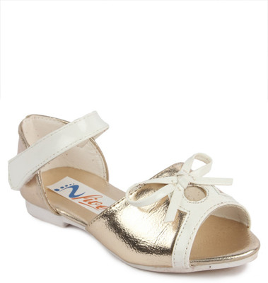 

N Five Girls Buckle Strappy Sandals(Gold