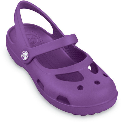 

Crocs Girls Slip-on Clogs(Purple, Black