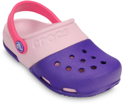 

Crocs Girls Slip-on Clogs(Purple, Black